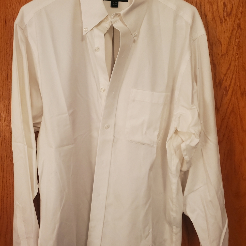 Mens croft and barrow long sleeve dress shirt